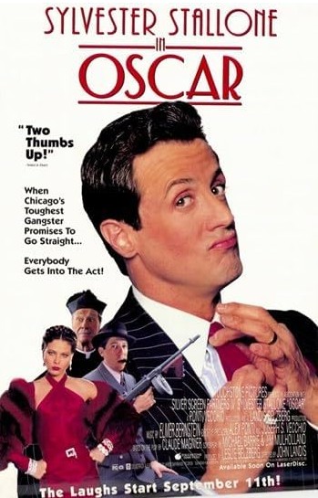 A movie poster for Oscar